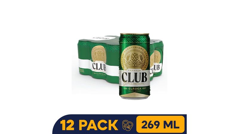 12 Pack Club premium lata 269 ML - TaDa Delivery | Ecuador