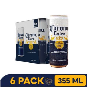 Six Pack Corona Lata 355 ML