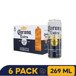 Six pack Corona Lata 269 ml