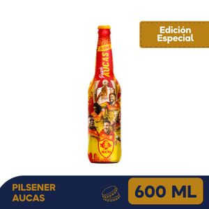 Pilsener 600 ml edición especial Aucas